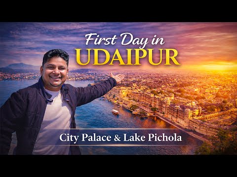 First Day in Udaipur | City Palace, Lake Pichola Boat Ride & Old City Sightseeing