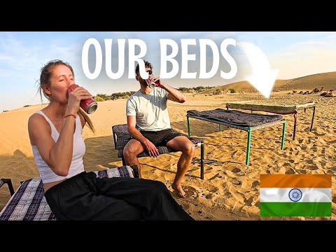 Sleeping in the Indian Desert (Thar Desert Camel Safari), Rajasthan