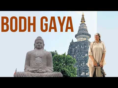 BODH GAYA travel guide ~ Mahabodhi Temple, Giant Buddha Statue, Cafe Food, Japanese Temple & Hotel