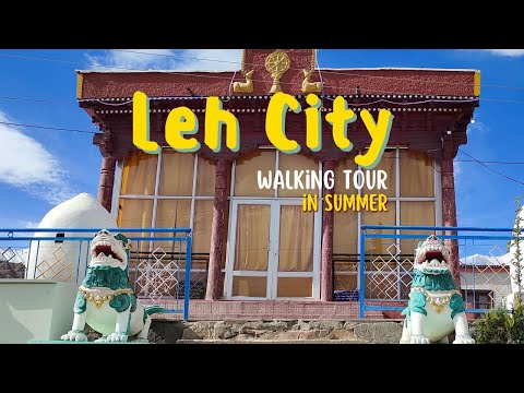 Walk in Leh City, Ladakh | Main Market to Leh Main Gate