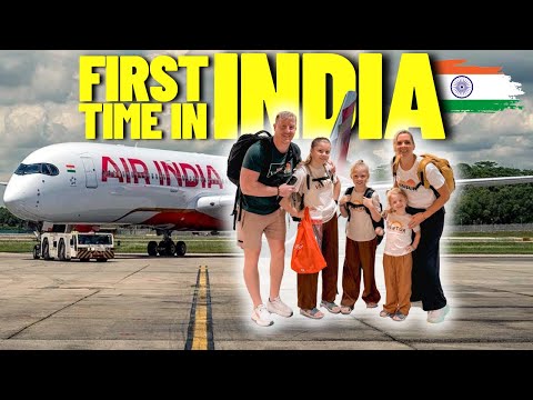 British Family Arriving In India For The First Time (Air India Review)